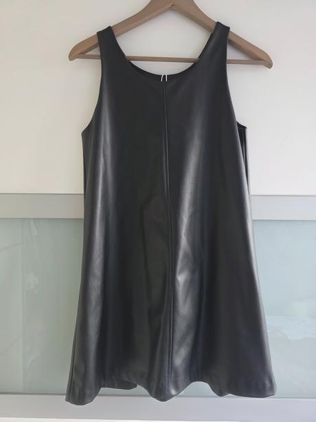 Detské koženkové saty zara, zara,164