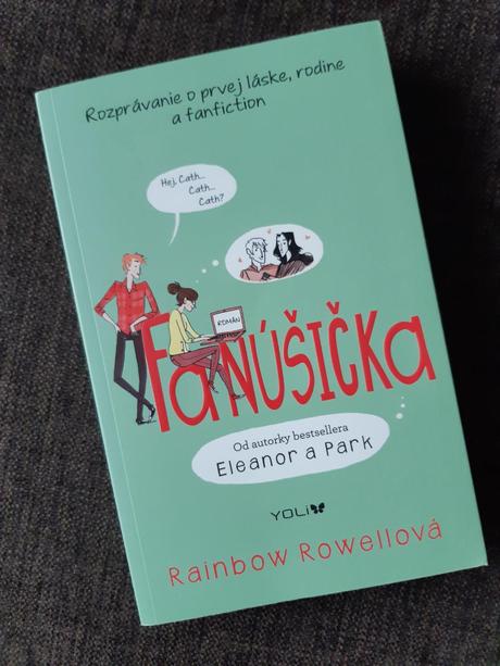Kniha fanúšička - rainbow rowell, 