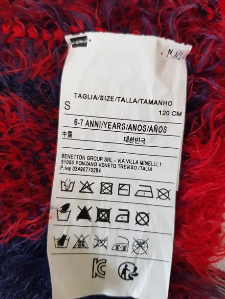 Kardigán benetton, benetton,116