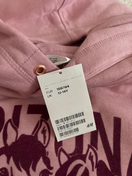 Mikina kôň, h&m,164