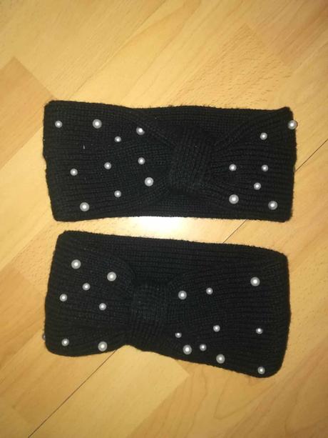 Hrubé čierne čelenky , one size, takko, 140