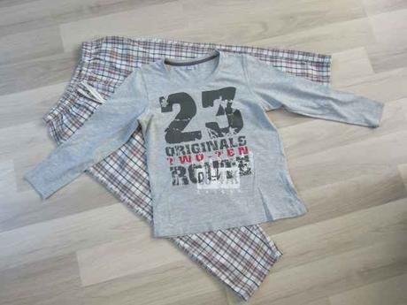 Pyžamo s flanelovými nohavicami č.134/134, pepperts,134