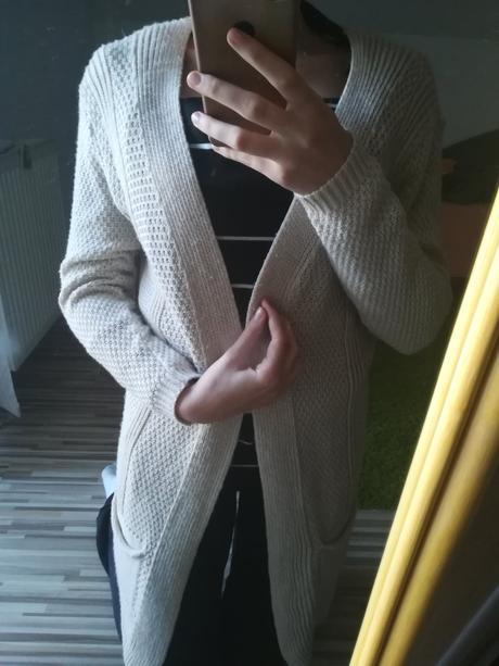 Dlhší kardigán s vreckami, 