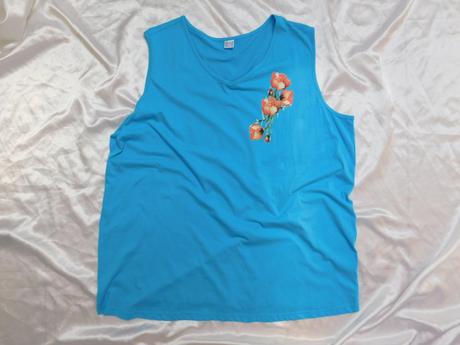 Pekny top,ocean farby, 52