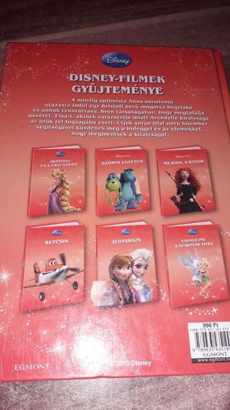 Jègvaràzs frozen kniha, 