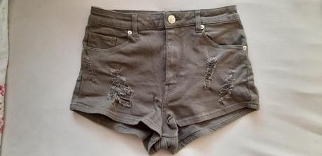 Khaki šortky h&m 36, h&m,36