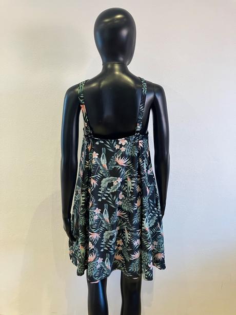 Dámske vzorované šaty, l