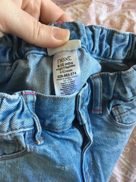 Štýlové oversize riflíky, next,80