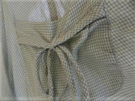 Pepitová dlhá košeľa vintage, 38