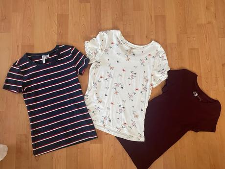 Balík tričiek 9ks, xs