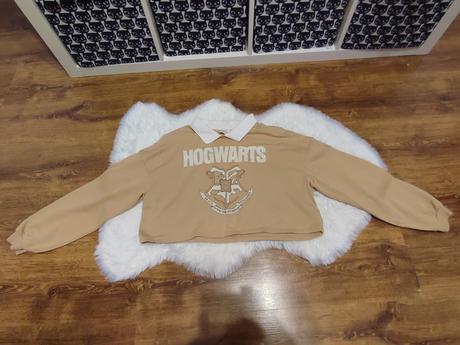 Crop tričko harry potter 152/164, h&m,158