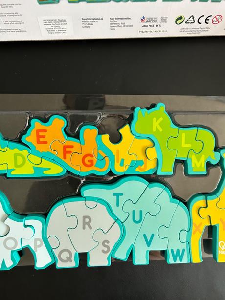 Hape 3d puzzle zvieratka,