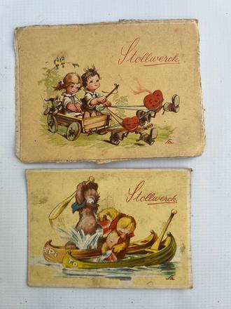 Salac vesela velka noc pohladnica starozitna vinta, 