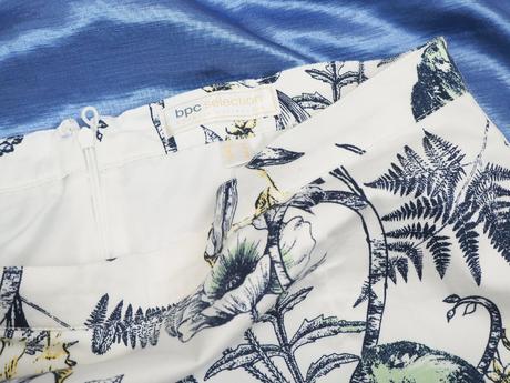 Kvalitná sukňa s potlačou bonprix, bonprix,40