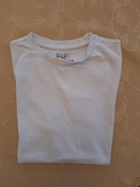 Biele tričko f f, f&f,140