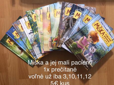 Kniha - miška a jej malí pacienti 1-12 časť, 