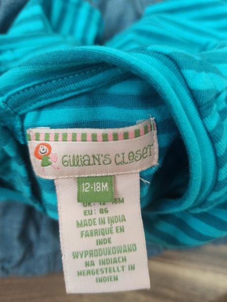 Riflové šaty s tričkom, 80