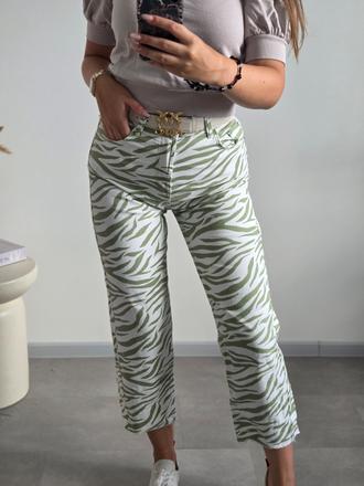 Bershka vzorované rifle 38, bershka,38