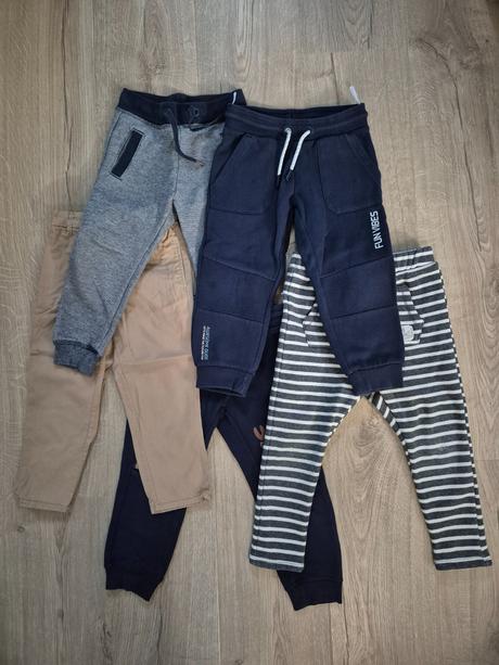 Tepláky nohavice h&m, c&a, zara, 86–98