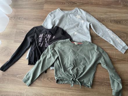 Balíček trička s dlhým rukávom, 140–152