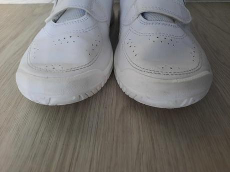 Biele tenisky (vd 22,5 cm), decathlon,35