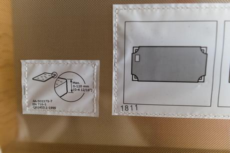 Detská postieľka ikea, šírka (cm): 60,dĺžka (cm): 120