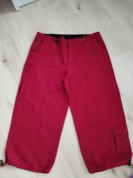 Vínové kapsáče, kulotky 3/4,, m