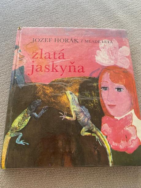 Jozef horák stará rozprávková kniha zlatá jaskyňa,