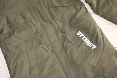 Zimná predĺžená bunda, zara,164