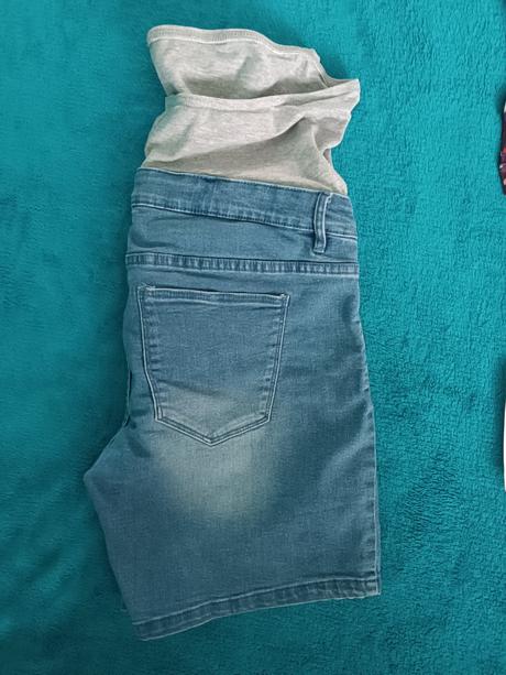 Tehotenské riflové kraťase, esmara,l