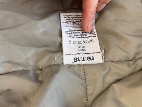 Reima predĺžená zimná bunda, parka 134/140, reima,134