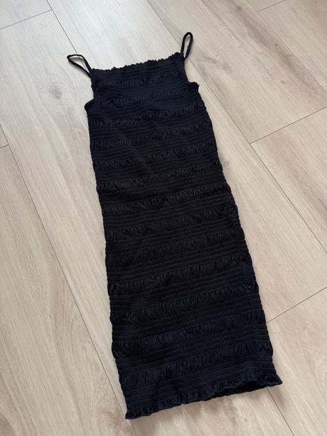 Čierne šaty, h&m,xs