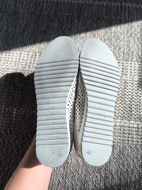 Letné topánky, baleríny, protetika,40