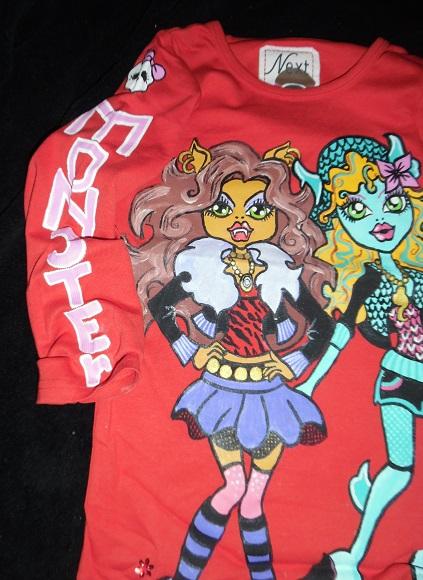 Tričko monster high, next,110