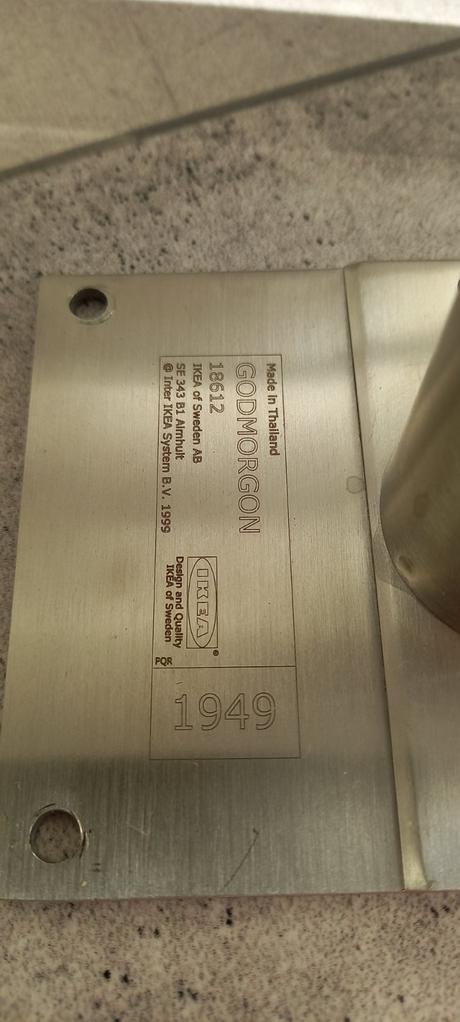 Godmorgon 2ks nastaviteľné nohy 15/25cm ikea,