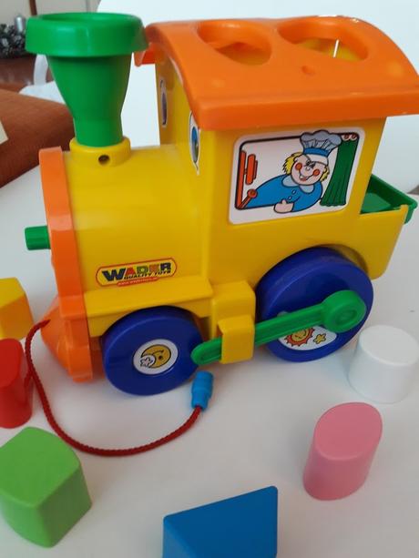 Vláčik - vkladačka, 