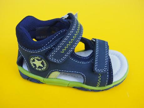 Detské kožené sandálky protetika delron, protetika,21 / 22 / 23 / 24