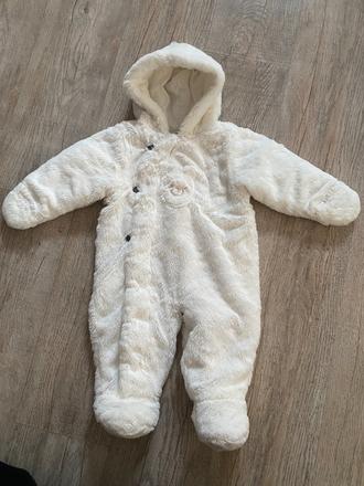 Huňatý zimný overal veľ. 68, 68