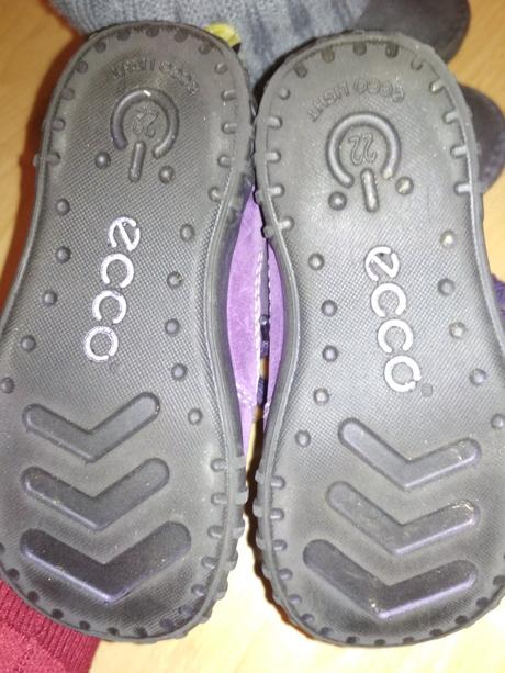 Kožené topánočky ecco, ecco,22