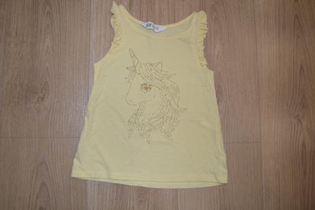 Tričko unicorn, h&m,98