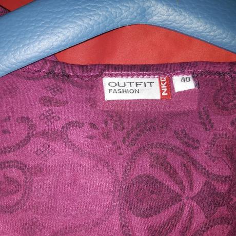 Damske predĺžené tričko, outfit,40