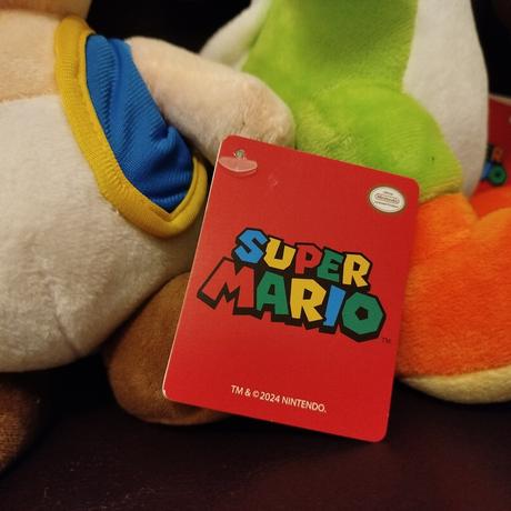 Plyšáky super mário - originál nintendo,