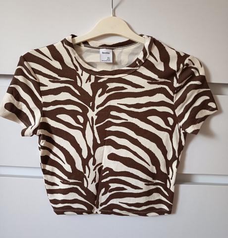 Crop top bershka, bershka,l