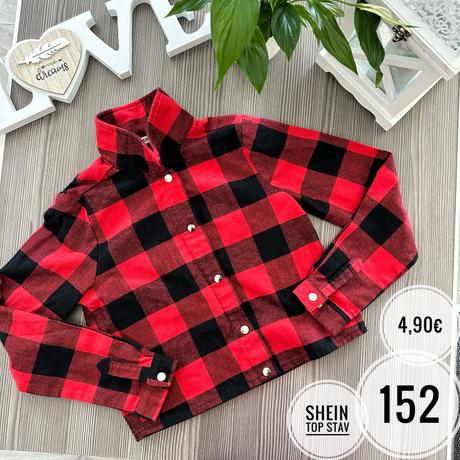 Košeľa krátka, 152