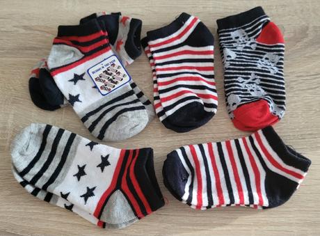 Kotníkové ponožky na 9 až 12 mesiacov, 80