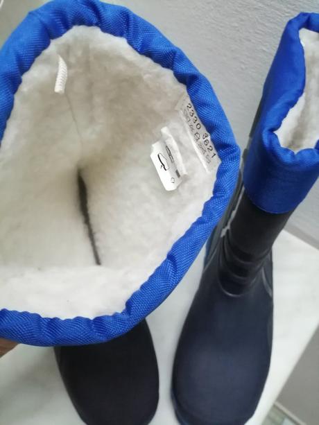 Gumaky pre chlapcov cierno modré vel. 35, 35