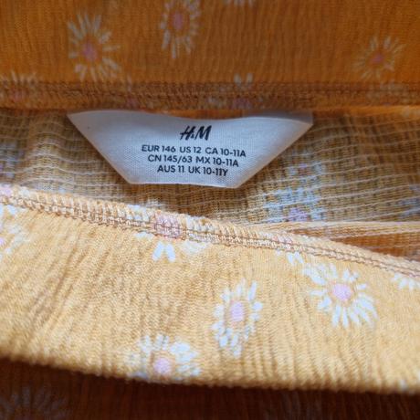 Kvetinková suknička na leto, h&m,146