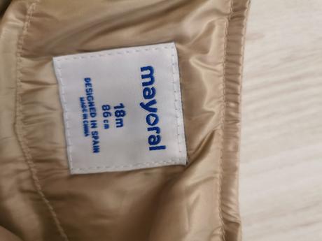 Krásna bundicka mayoral, mayoral,80