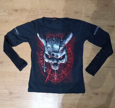 Tričko s lebkou, m