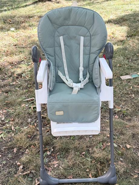 Jedálenská stolička lorelli oliver grey pu leather, lorelli